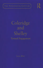 Coleridge and Shelley: Textual Engagement book cover