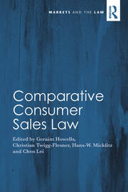 Comparative Consumer Sales Law book cover