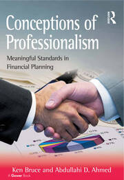 Conceptions of Professionalism: Meaningful Standards in Financial Planning book cover