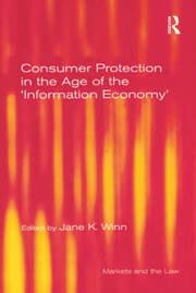 Consumer Protection in the Age of the 'Information Economy' book cover