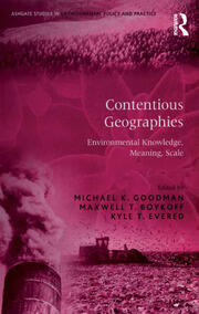 Contentious Geographies: Environmental Knowledge, Meaning, Scale book cover