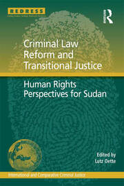 Criminal Law Reform and Transitional Justice: Human Rights Perspectives for Sudan book cover