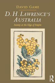 D.H. Lawrence's Australia: Anxiety at the Edge of Empire book cover