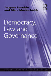 Democracy, Law and Governance book cover