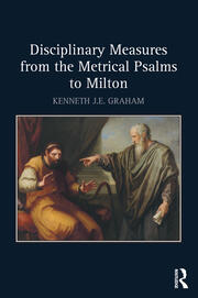 Disciplinary Measures from the Metrical Psalms to Milton book cover