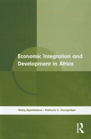 Economic Integration and Development in Africa book cover