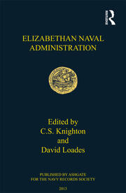 Elizabethan Naval Administration book cover