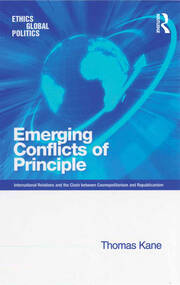 Emerging Conflicts of Principle: International Relations and the Clash between Cosmopolitanism and Republicanism book cover