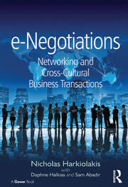 e-Negotiations: Networking and Cross-Cultural Business Transactions book cover