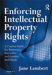 Enforcing Intellectual Property Rights: A Concise Guide for Businesses, Innovative and Creative Individuals book cover