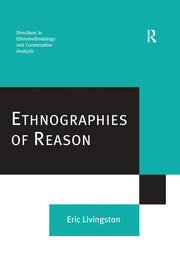 Ethnographies of Reason book cover