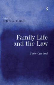 Family Life and the Law: Under One Roof book cover