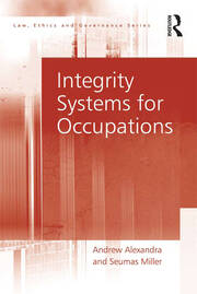 Integrity Systems for Occupations book cover