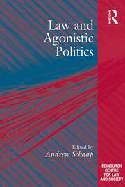 Law and Agonistic Politics book cover