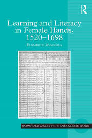 Learning and Literacy in Female Hands, 1520-1698 book cover