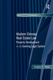 Modern Chinese Real Estate Law: Property Development in an Evolving Legal System book cover