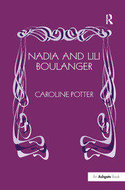 Nadia and Lili Boulanger book cover