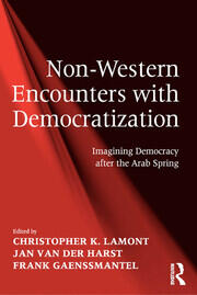 Non-Western Encounters with Democratization: Imagining Democracy after the Arab Spring book cover