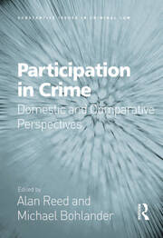 Participation in Crime: Domestic and Comparative Perspectives book cover