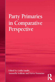 Party Primaries in Comparative Perspective book cover