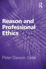 Reason and Professional Ethics book cover