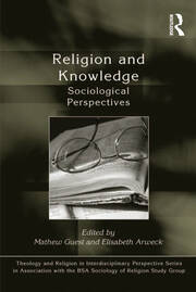 Religion and Knowledge: Sociological Perspectives book cover