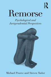 Remorse: Psychological and Jurisprudential Perspectives book cover