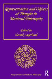 Representation and Objects of Thought in Medieval Philosophy book cover