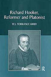 Richard Hooker, Reformer and Platonist book cover