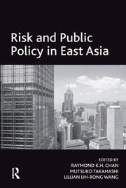 Risk and Public Policy in East Asia book cover