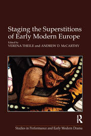 Staging the Superstitions of Early Modern Europe book cover