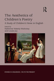 The Aesthetics of Children's Poetry: A Study of Children's Verse in English book cover
