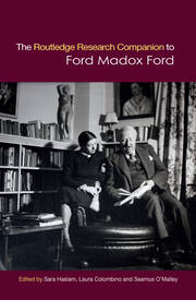 The Routledge Research Companion to Ford Madox Ford book cover