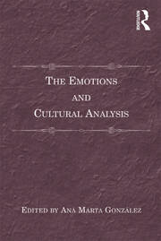 The Emotions and Cultural Analysis book cover
