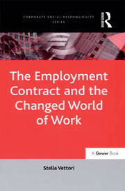 The Employment Contract and the Changed World of Work book cover