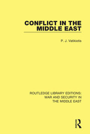 Conflict in the Middle East book cover