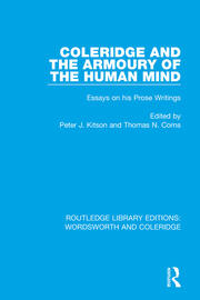Coleridge and the Armoury of the Human Mind: Essays on his Prose Writings book cover