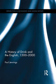 A History of Drink and the English, 1500–2000 book cover