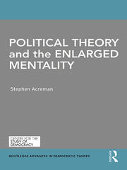 Political Theory and the Enlarged Mentality book cover