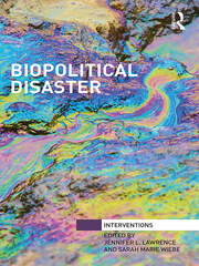 Biopolitical Disaster book cover