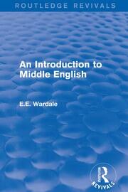 An Introduction to Middle English book cover