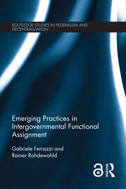 Emerging Practices in Intergovernmental Functional Assignment book cover
