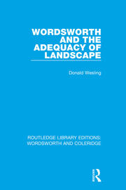Wordsworth and the Adequacy of Landscape book cover
