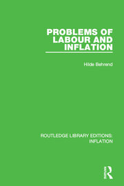 Problems of Labour and Inflation book cover