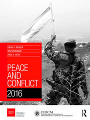 Peace and Conflict 2016 book cover