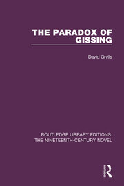 The Paradox of Gissing book cover