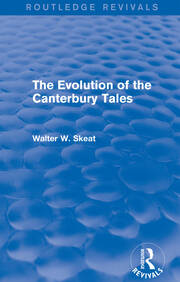 The Evolution of the Canterbury Tales book cover