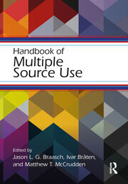 Handbook of Multiple Source Use book cover