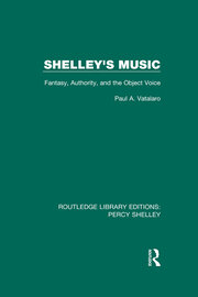 Shelley's Music: Fantasy, Authority and the Object Voice book cover
