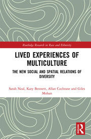 Lived Experiences of Multiculture: The New Social and Spatial Relations of Diversity book cover